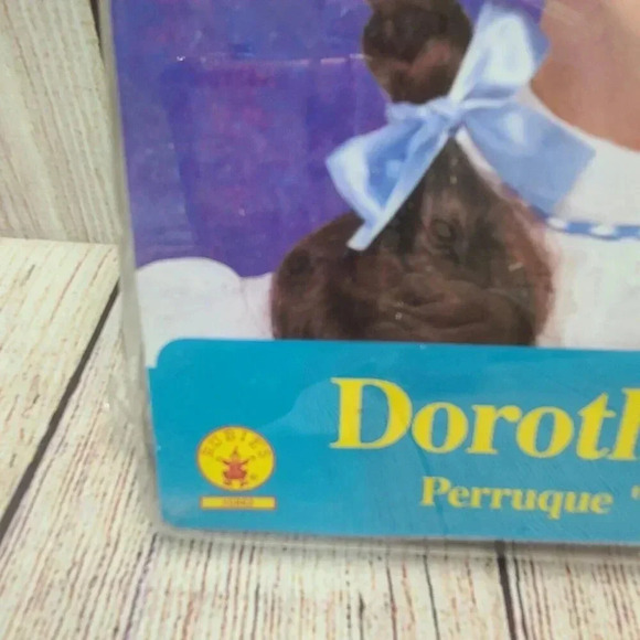 Rubie's Warner Bros The Wizard Of Oz Dorothy Wig Kid's One Size Brown Halloween - Picture 2 of 8